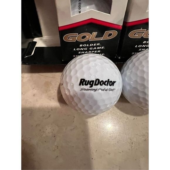 Rug Doctor Pinnacle Gold collectible golf balls - Picture 2 of 6